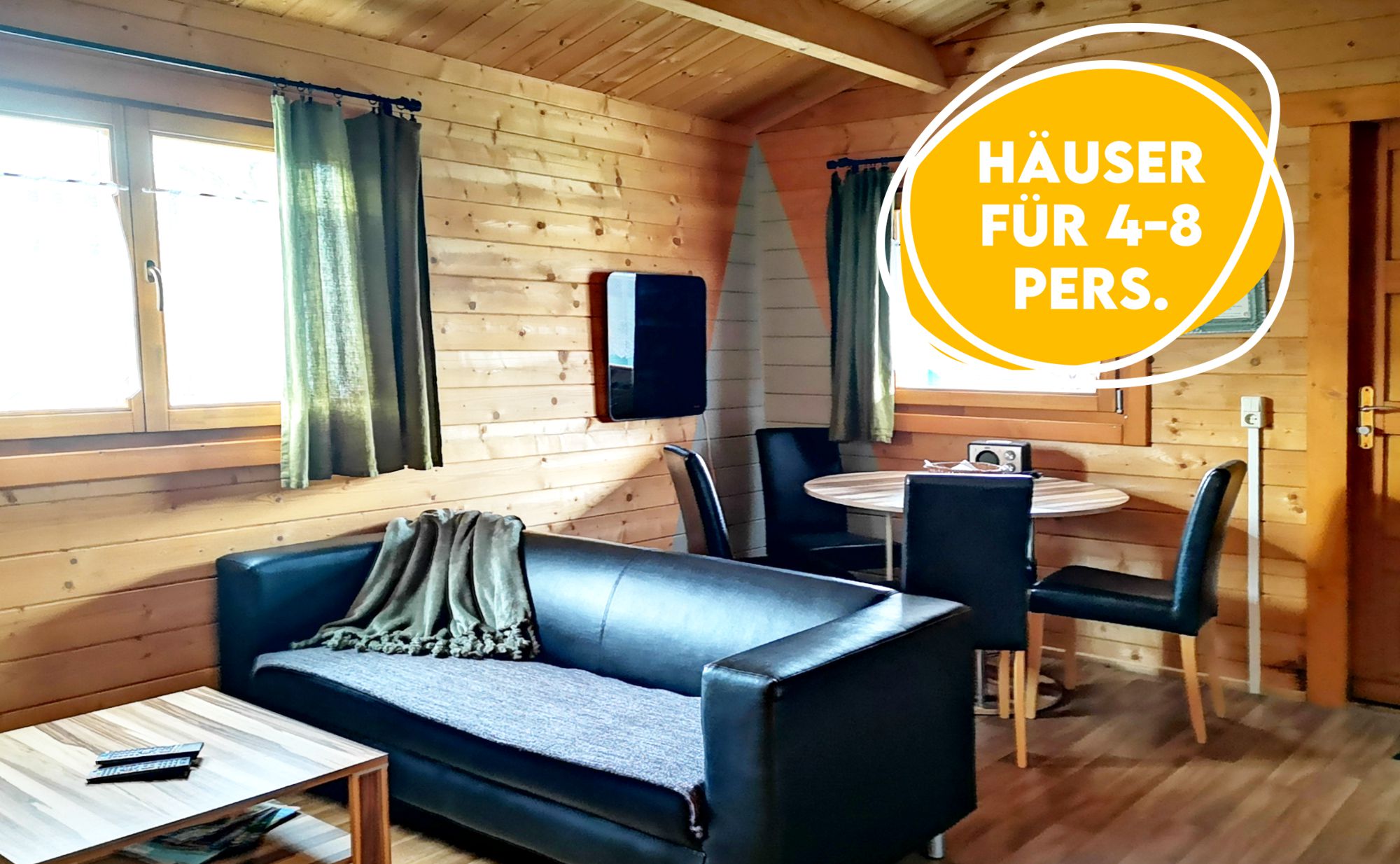 ANKERPLATZ - Ferienhäuser im Lausitzer Seenland in ruhiger und idyllischer Lage